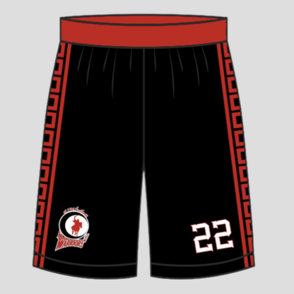 Warriors 3/4 Length Shorts
