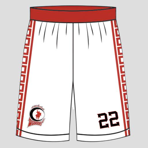 Warriors 3/4 Length Shorts